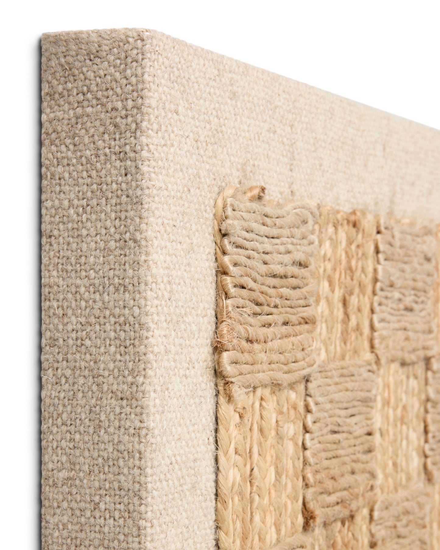 Loloi Draught Board Natural 2'-5" x 2'-5" Wall Art