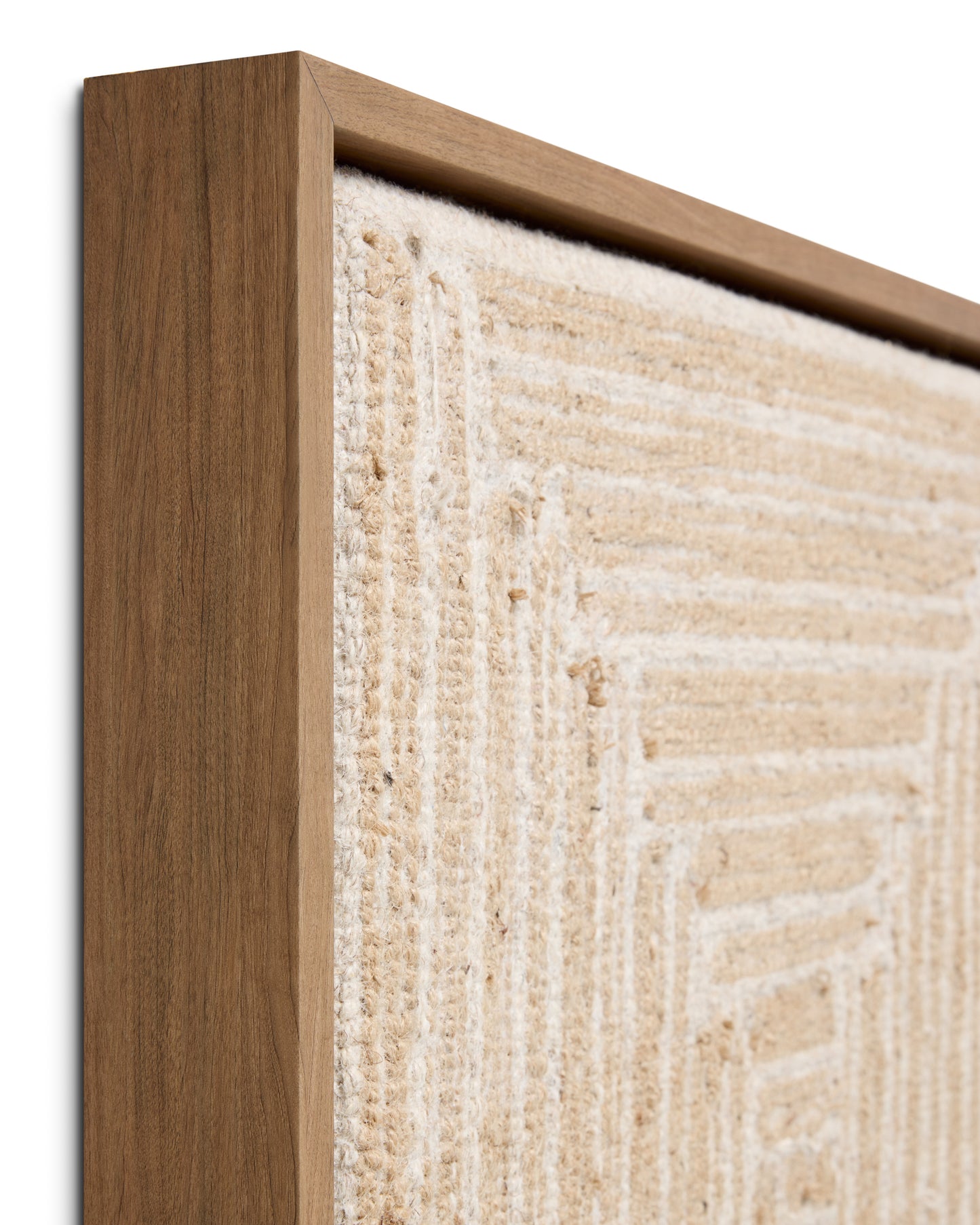 Loloi Style Quad Beige / Gold 3'-1" x 3'-1" Wall Art