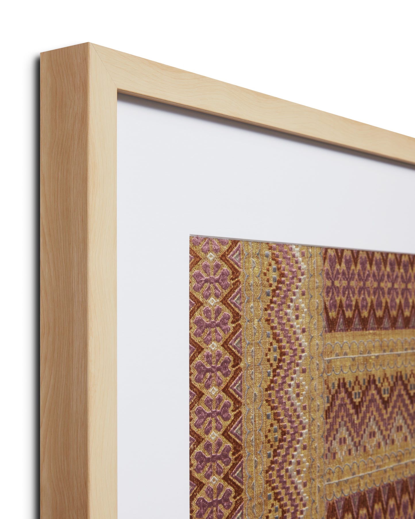 Loloi Tanta Petite Pink / Rust 2'-5" X 1'-9" Wall Art