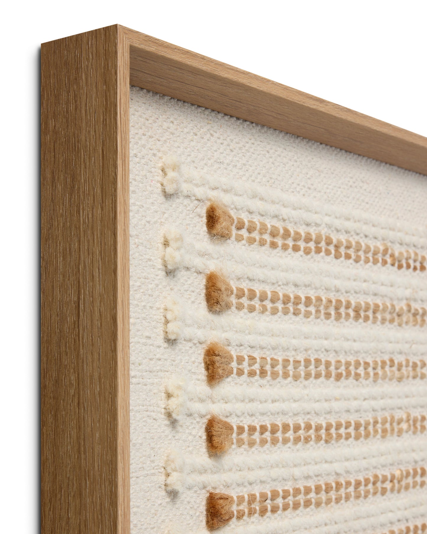 Loloi Sherwood Beige 2'-5" x 2'-5" Wall Art