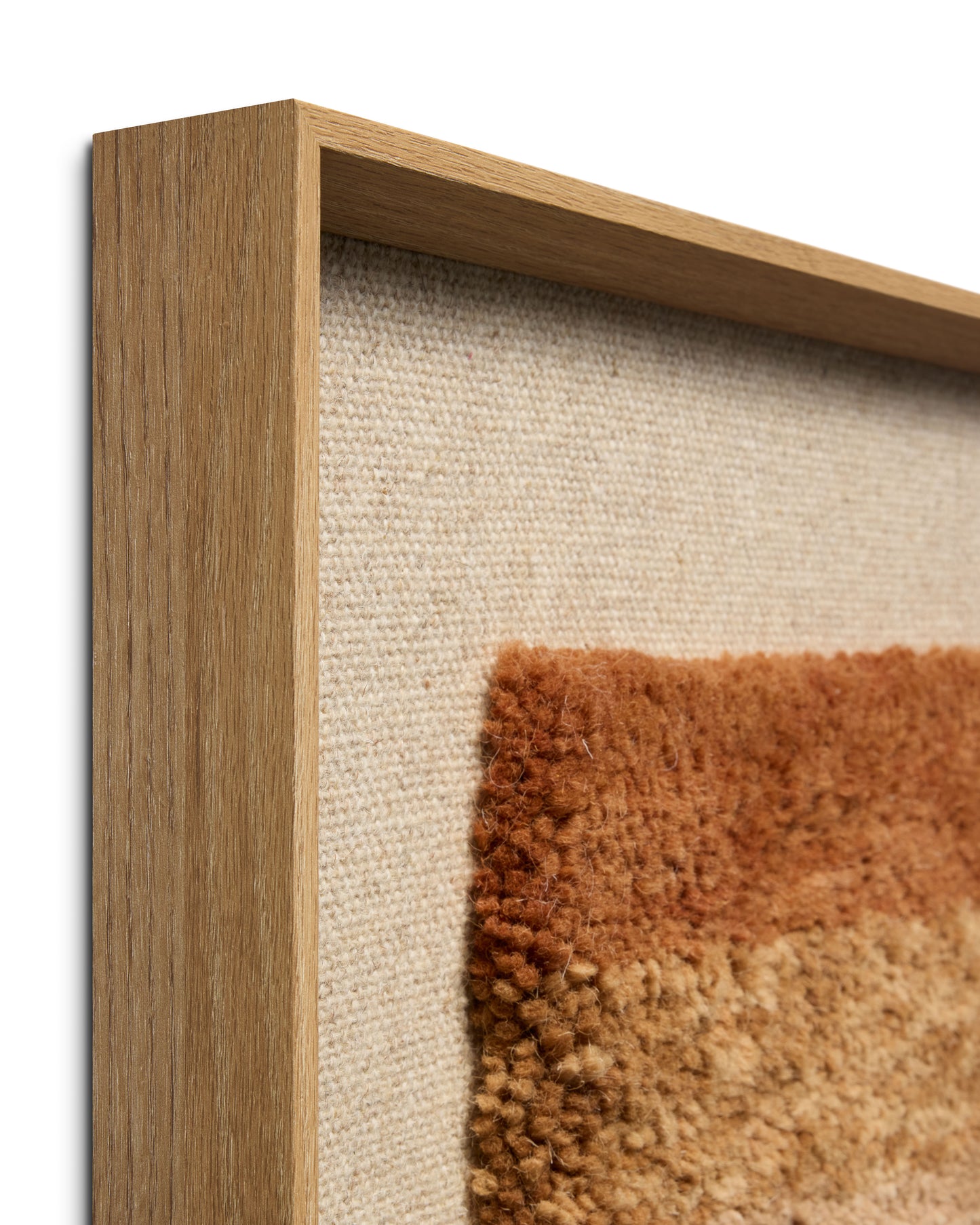 Loloi Indio Orange / Beige 3'-6" x 2'-8" Wall Art