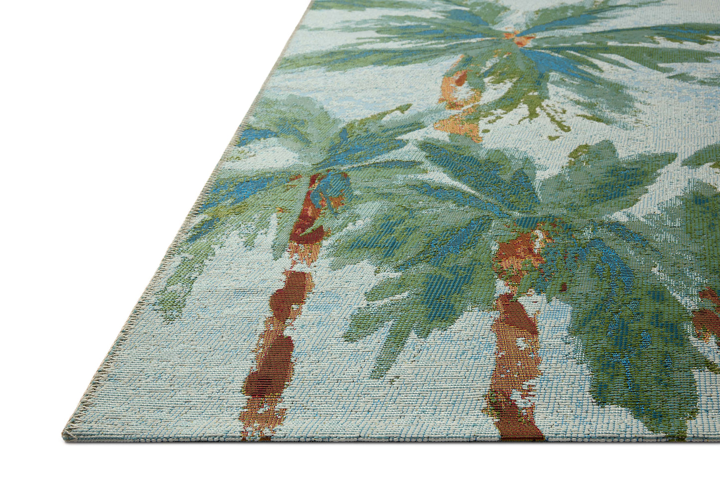 Loloi Botanical Sky / Green 7'-10" x 11'-2" Area Rug