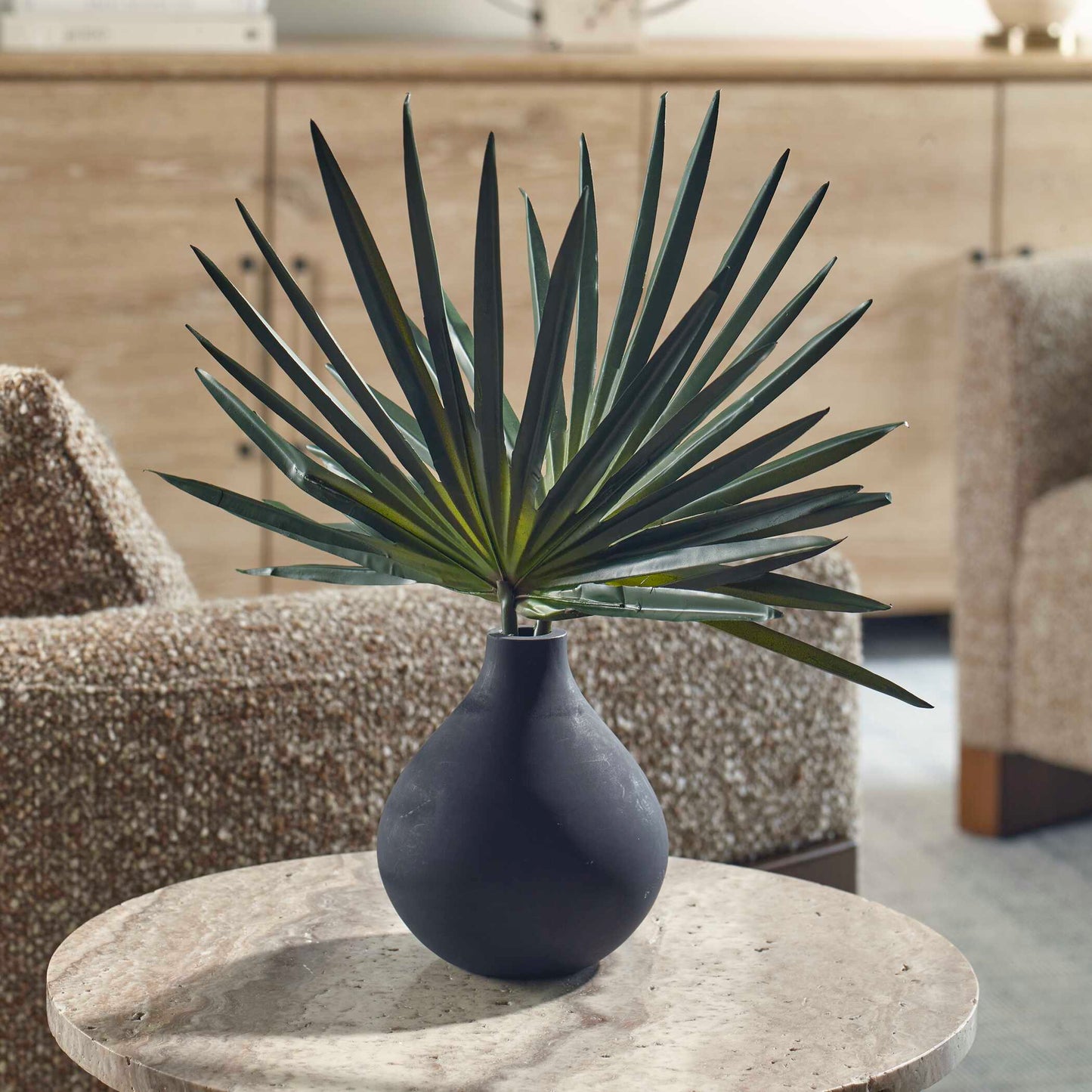 Uttermost Axis Palm Accent & Vase