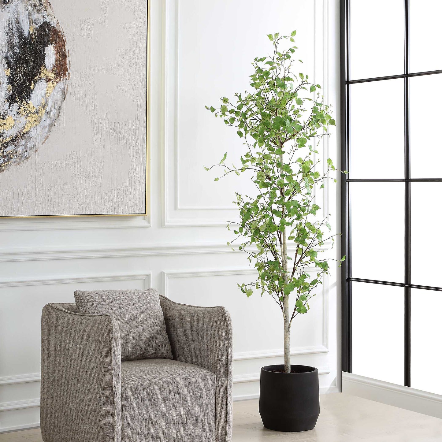 Uttermost Boreal Potted Birch Tree