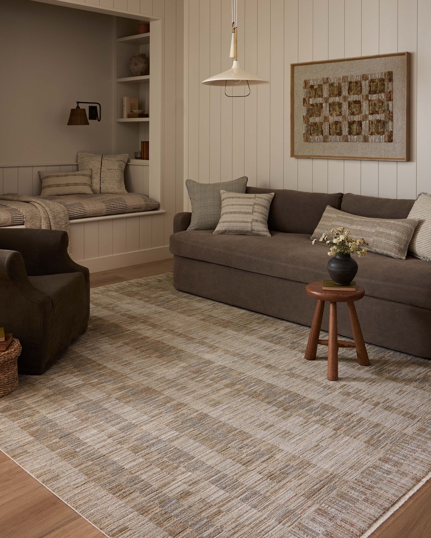 Amber Lewis x Loloi Cali Natural / Multi 2'-7" x 10'-0" Runner Rug