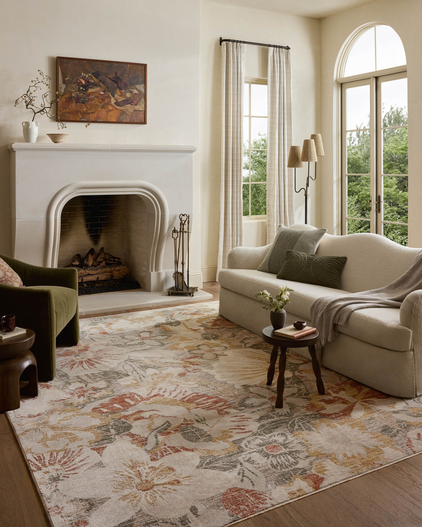 Loloi Eileen Natural / Sunrise 2'-0" x 3'-0" Accent Rug