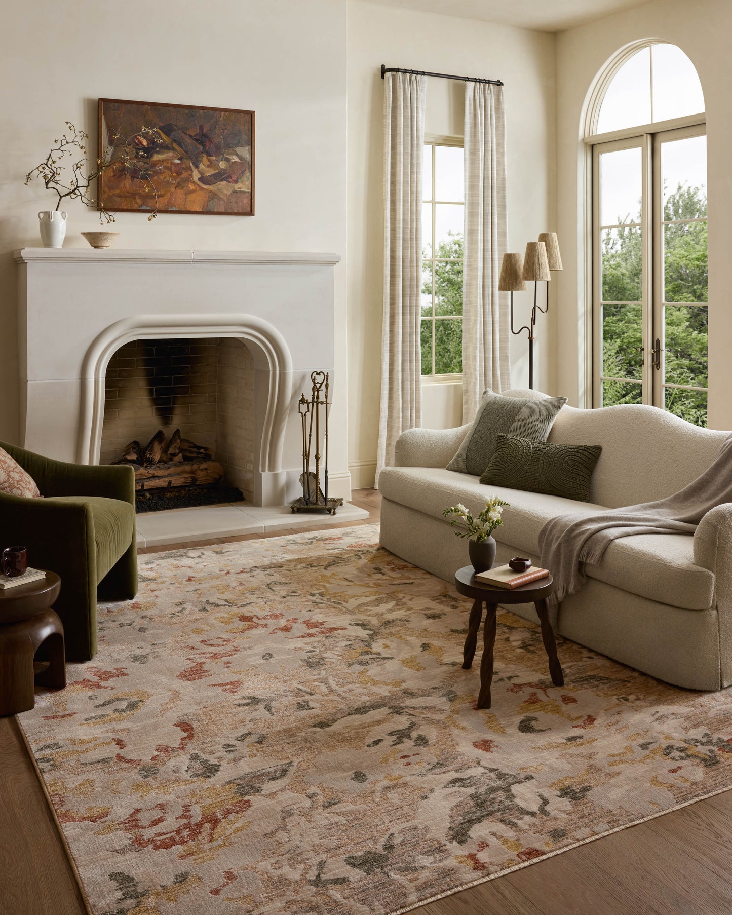 Loloi Eileen Mist / Sunset 2'-0" x 3'-0" Accent Rug