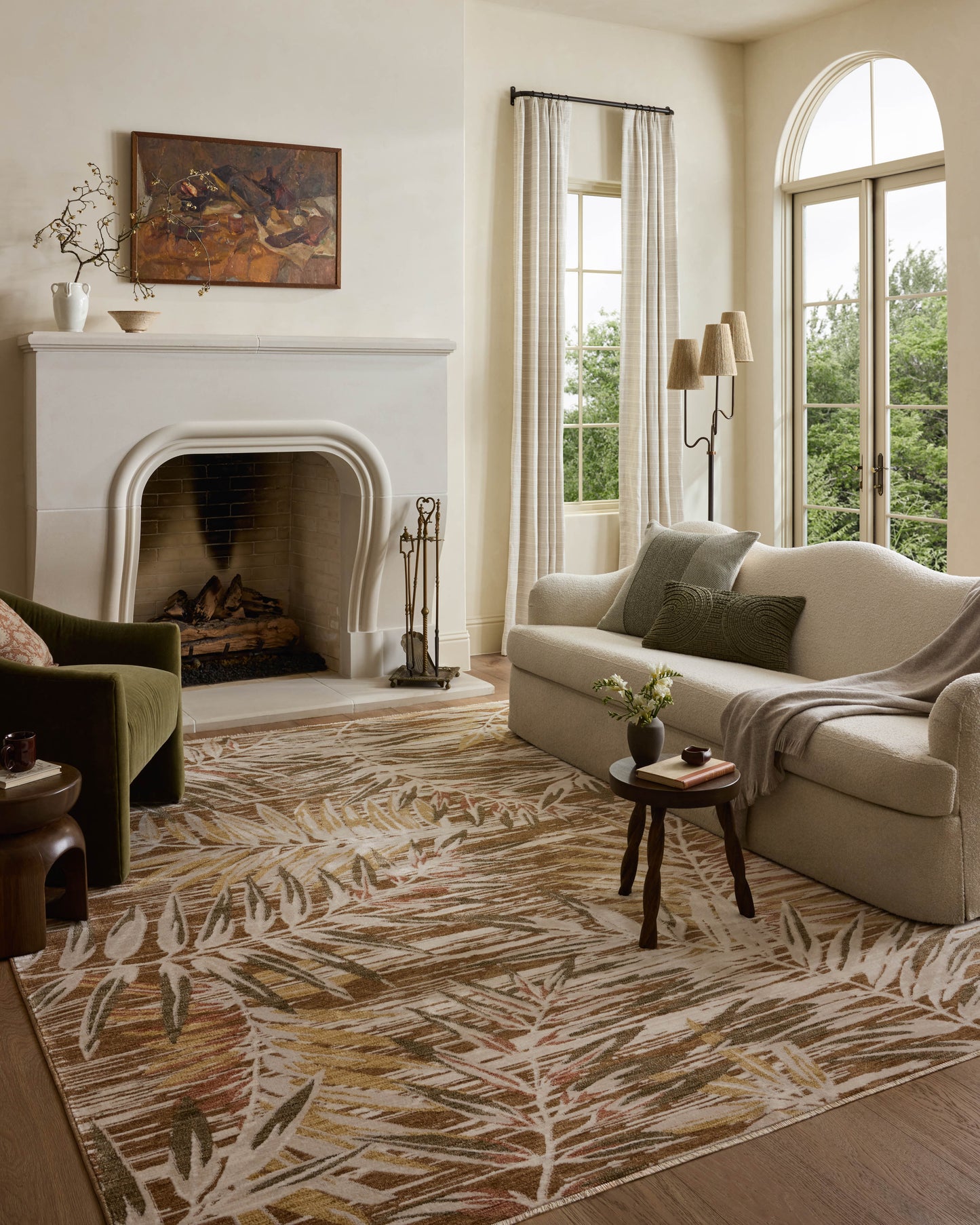 Loloi Eileen Earth / Natural 9'-6" x 13' Area Rug