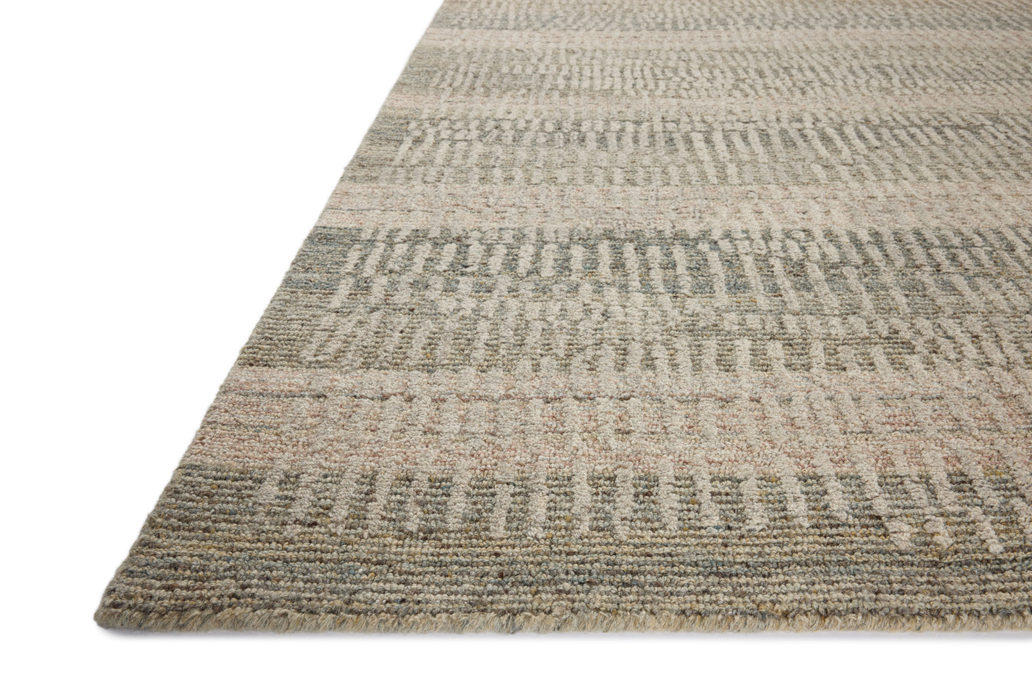 Loloi Elias Earth / Blush 2'-3" x 3'-9" Accent Rug