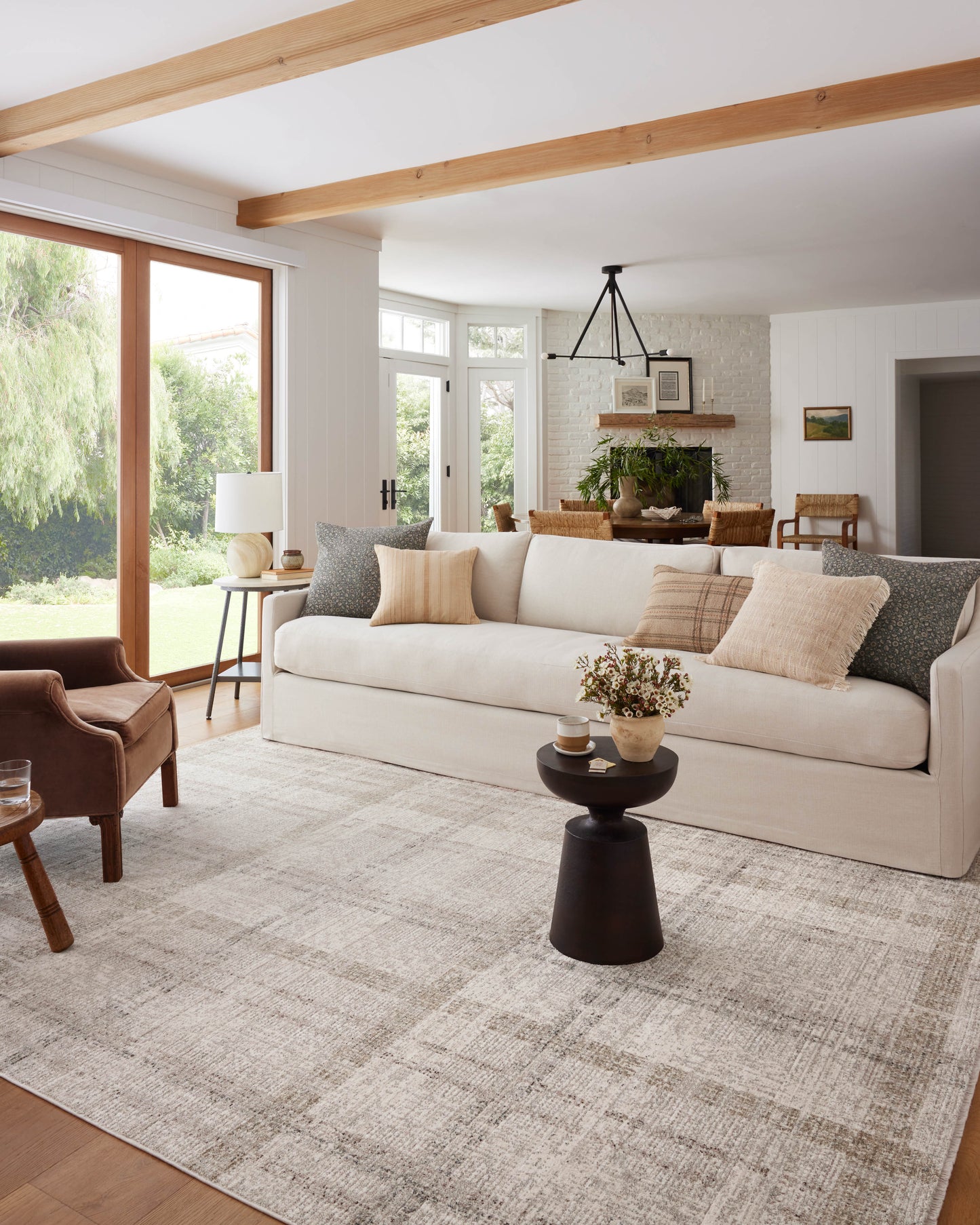 Angela Rose x Loloi Ember Ivory / Multi 7'-10" x 10' Area Rug