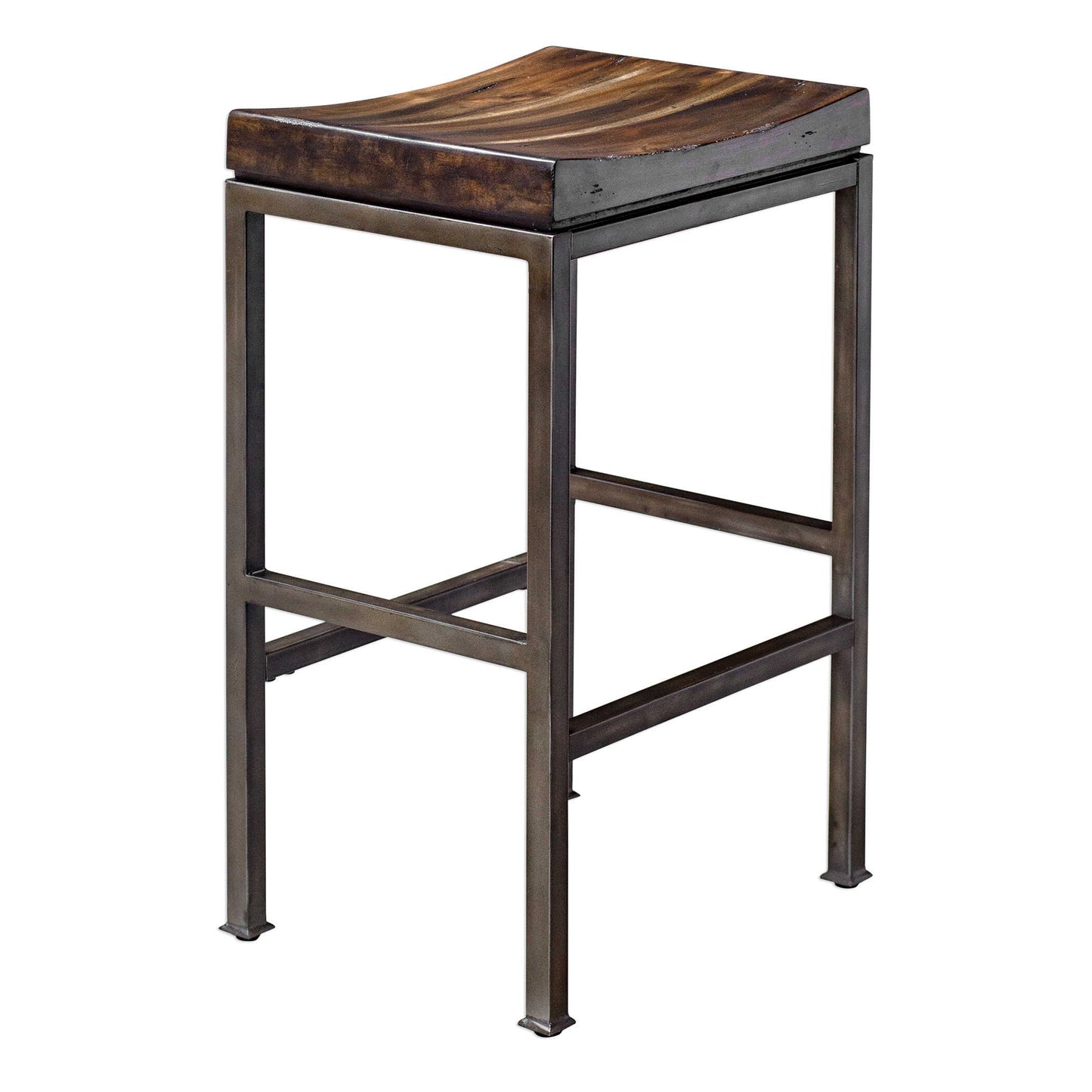 Uttermost Beck Industrial Bar Stool