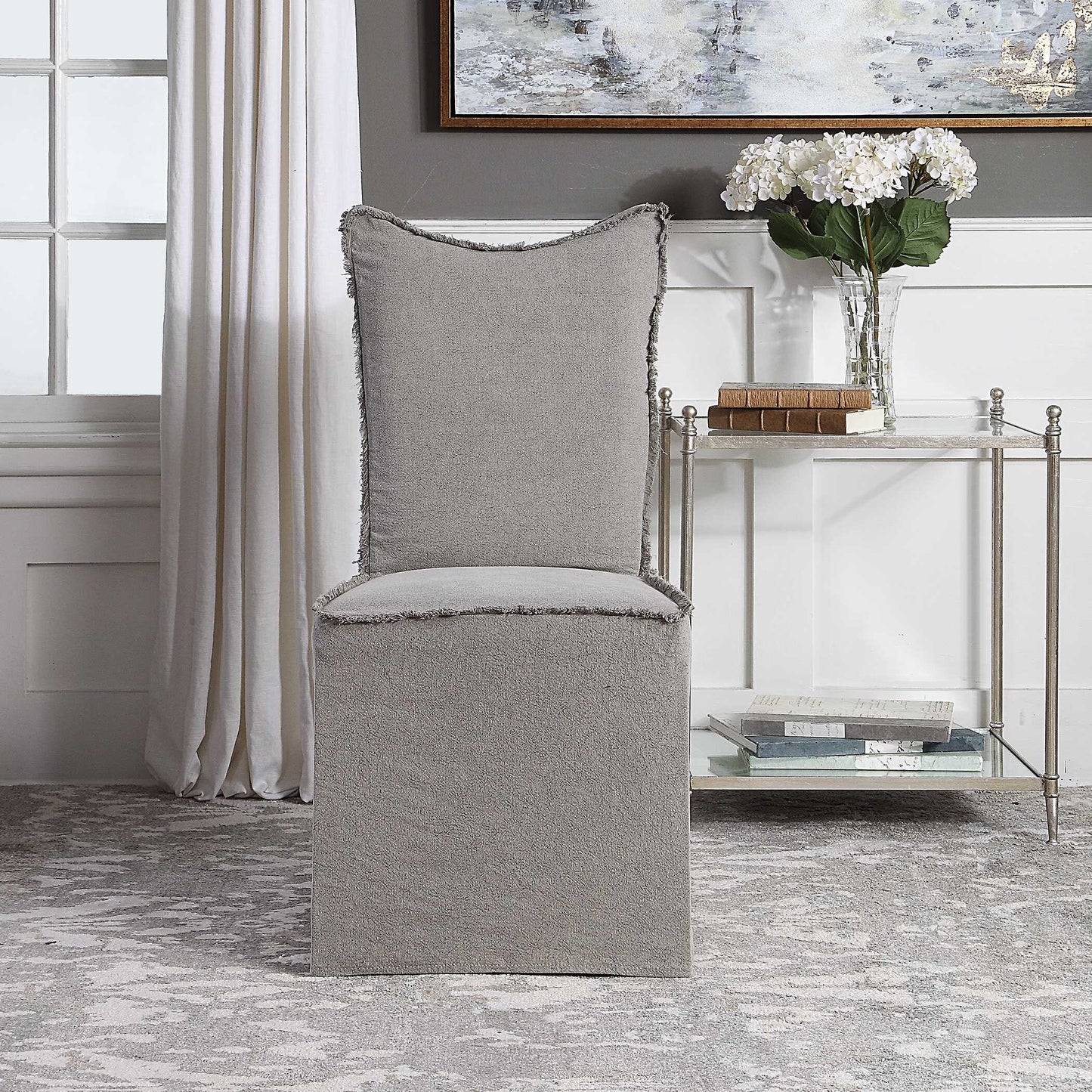 Uttermost Narissa Armless Chairs Set Of 2