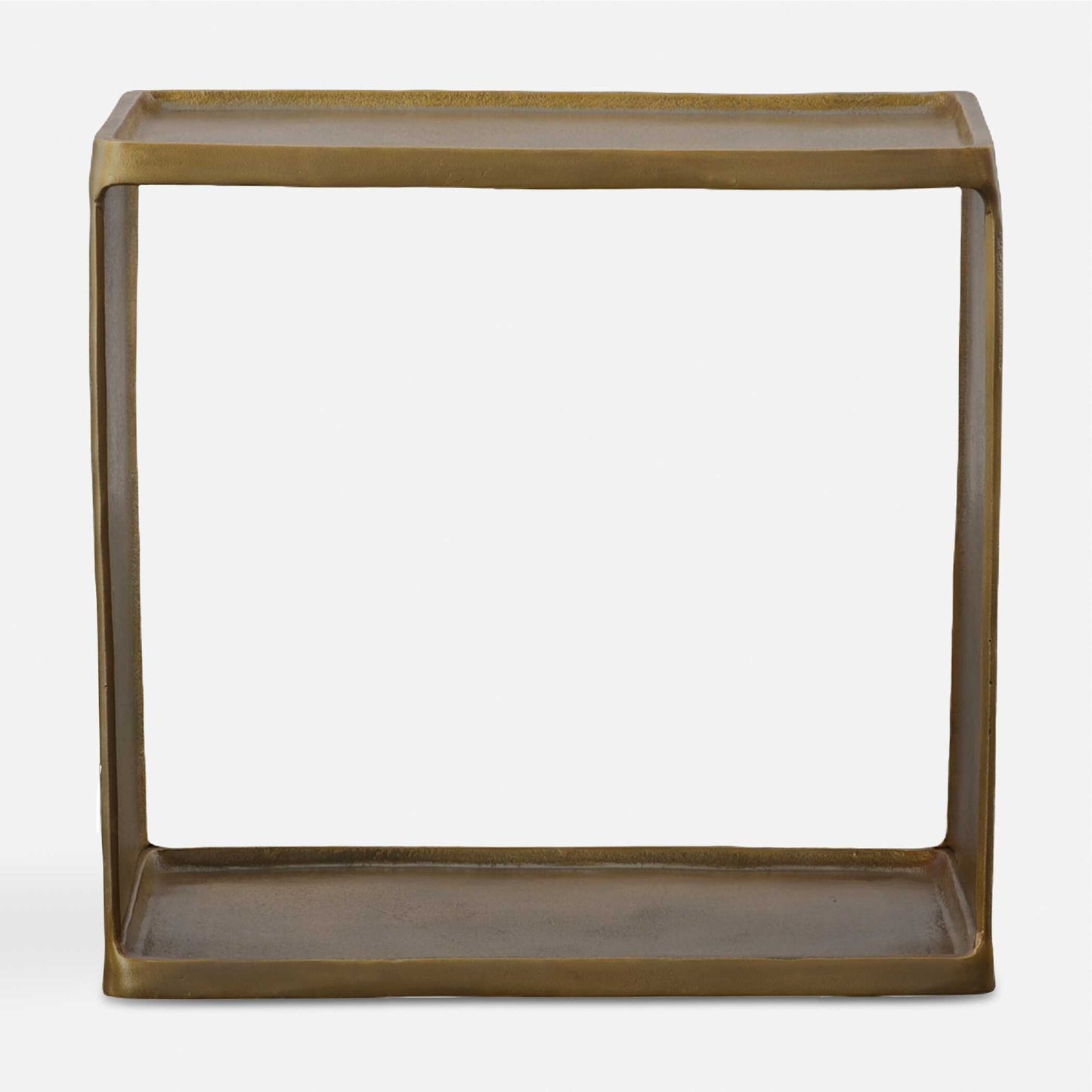 Uttermost Derwent Antique Brass Side Table