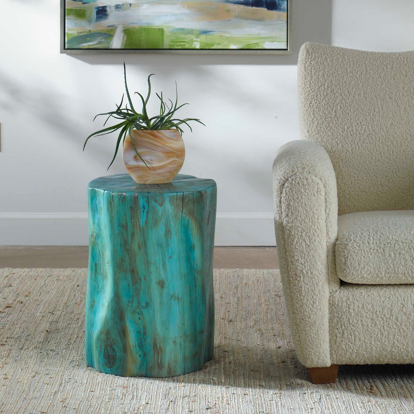 Uttermost Habitat Accent Stool