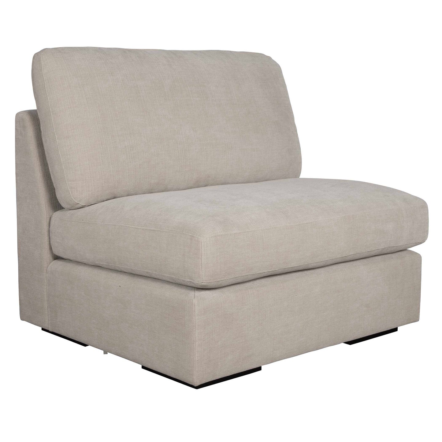 Uttermost Refuge Armless Sand Sofa
