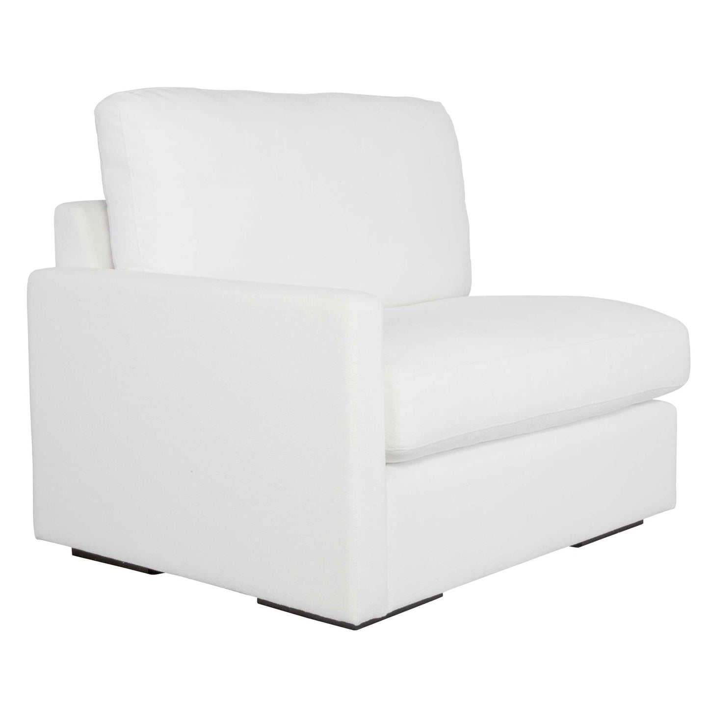 Uttermost Refuge Arctic White Left Arm Facing Sofa