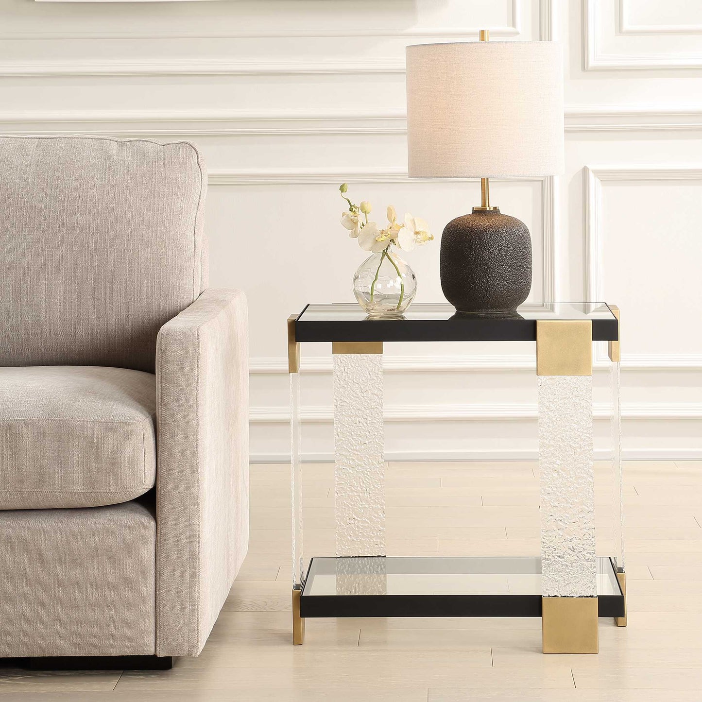 Uttermost Bendena Modern Side Table