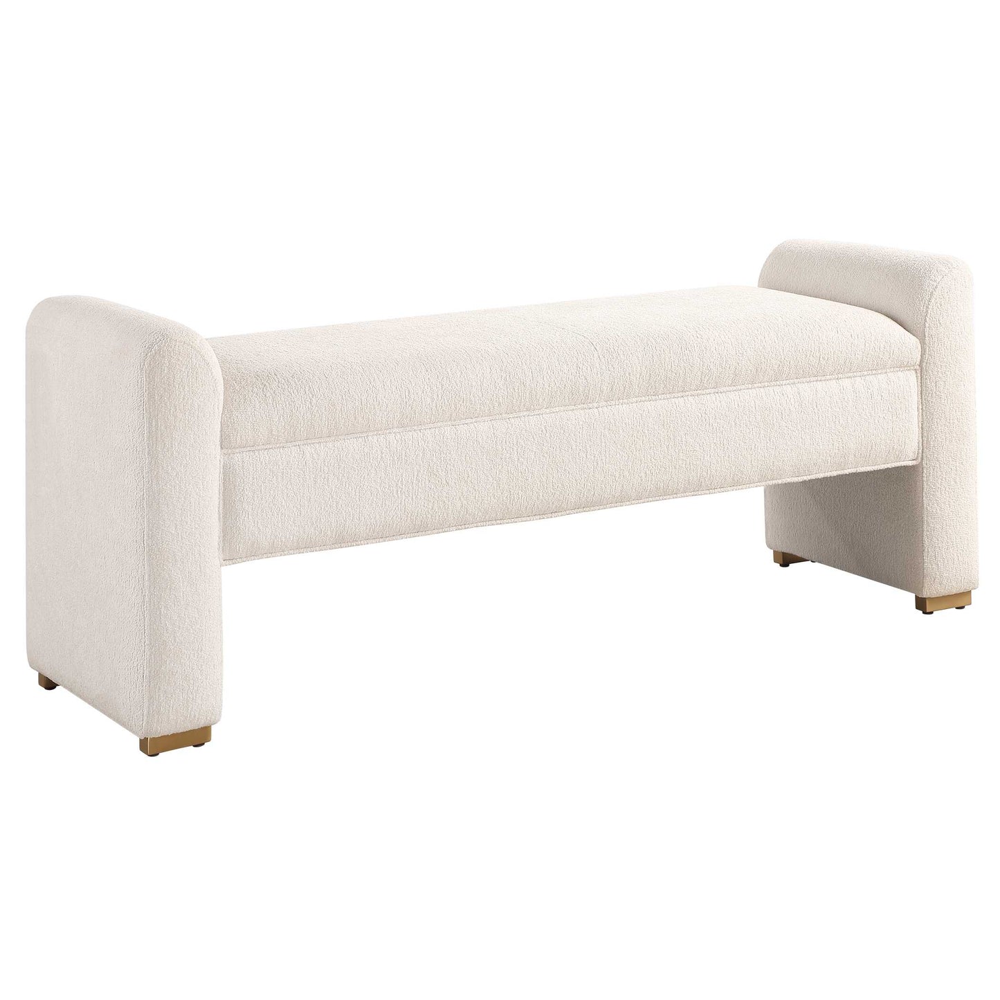 Uttermost Caliste Ivory Bench