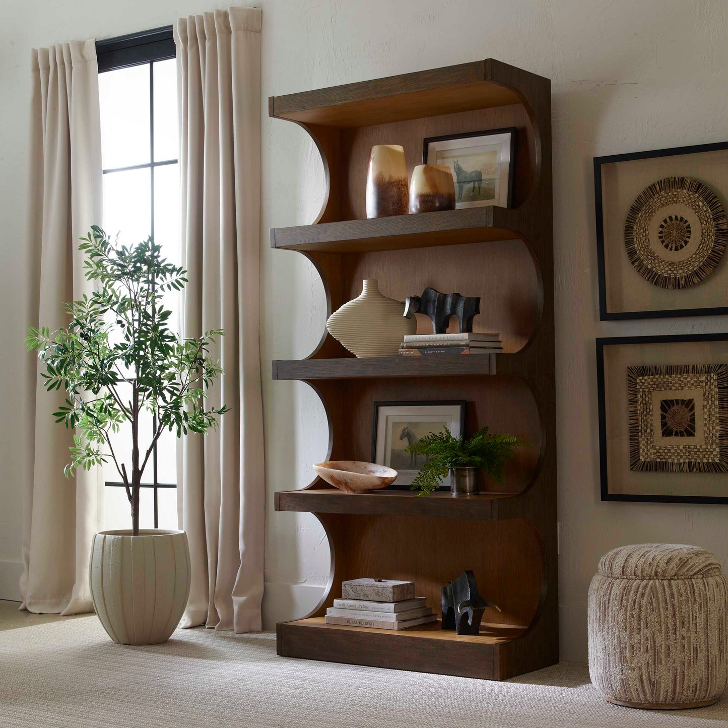 Uttermost Osrick Modern Etagere