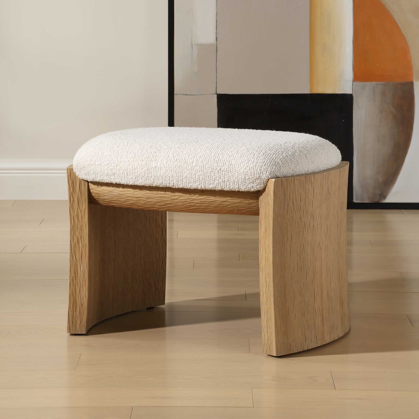 Uttermost Port Natural Small Bench