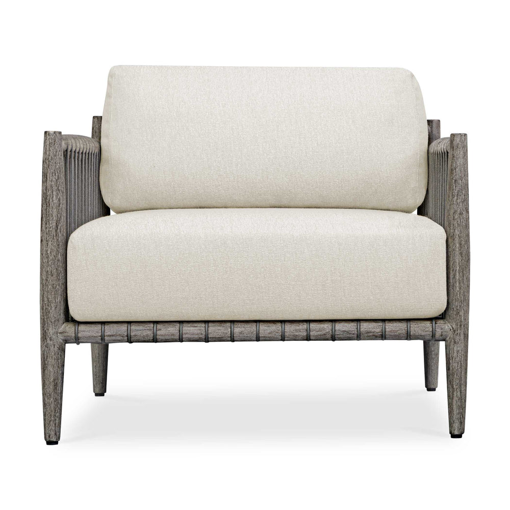 Borneo White Outdoor Lounge Chair