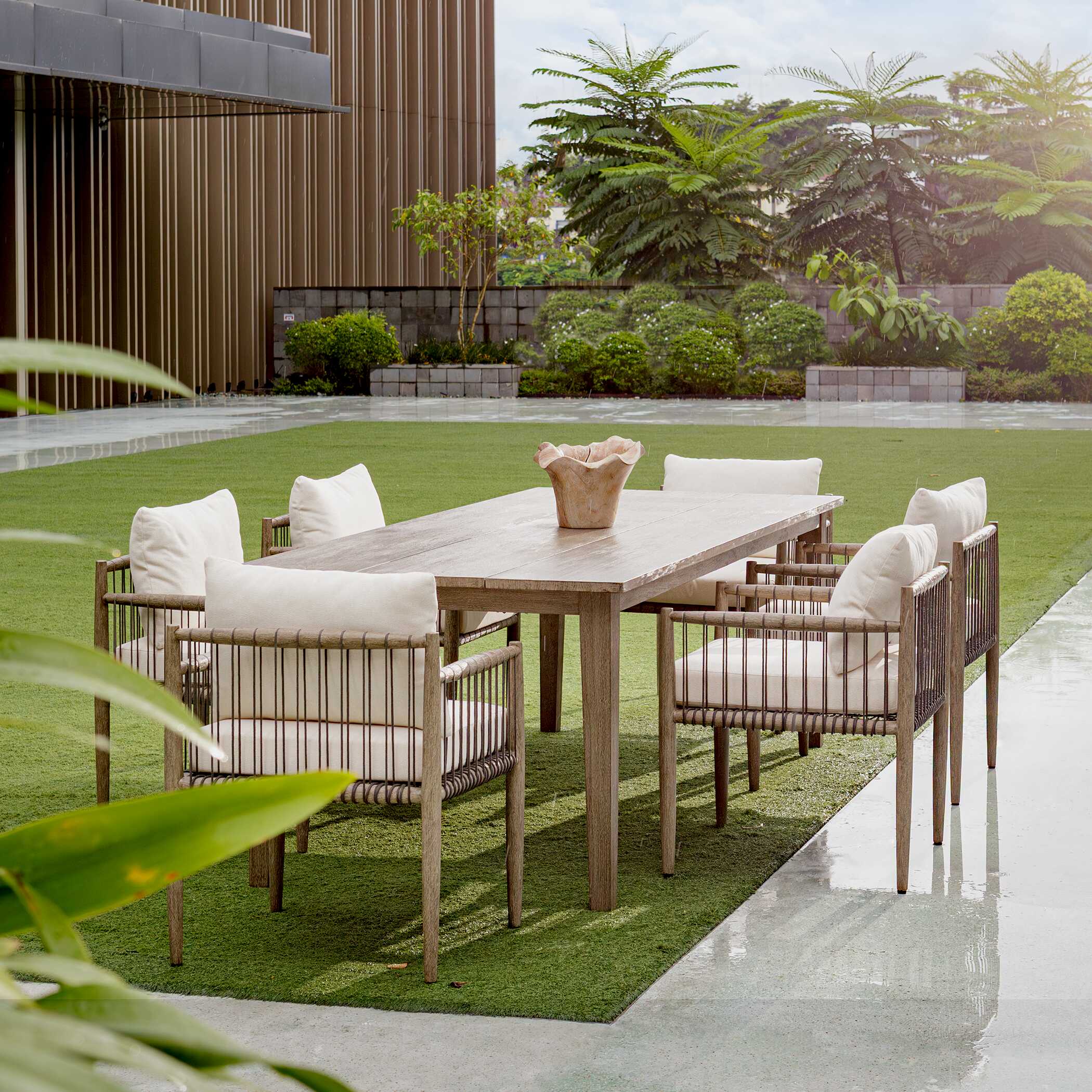 Borneo Outdoor Dining Chair - Thumbnail 4