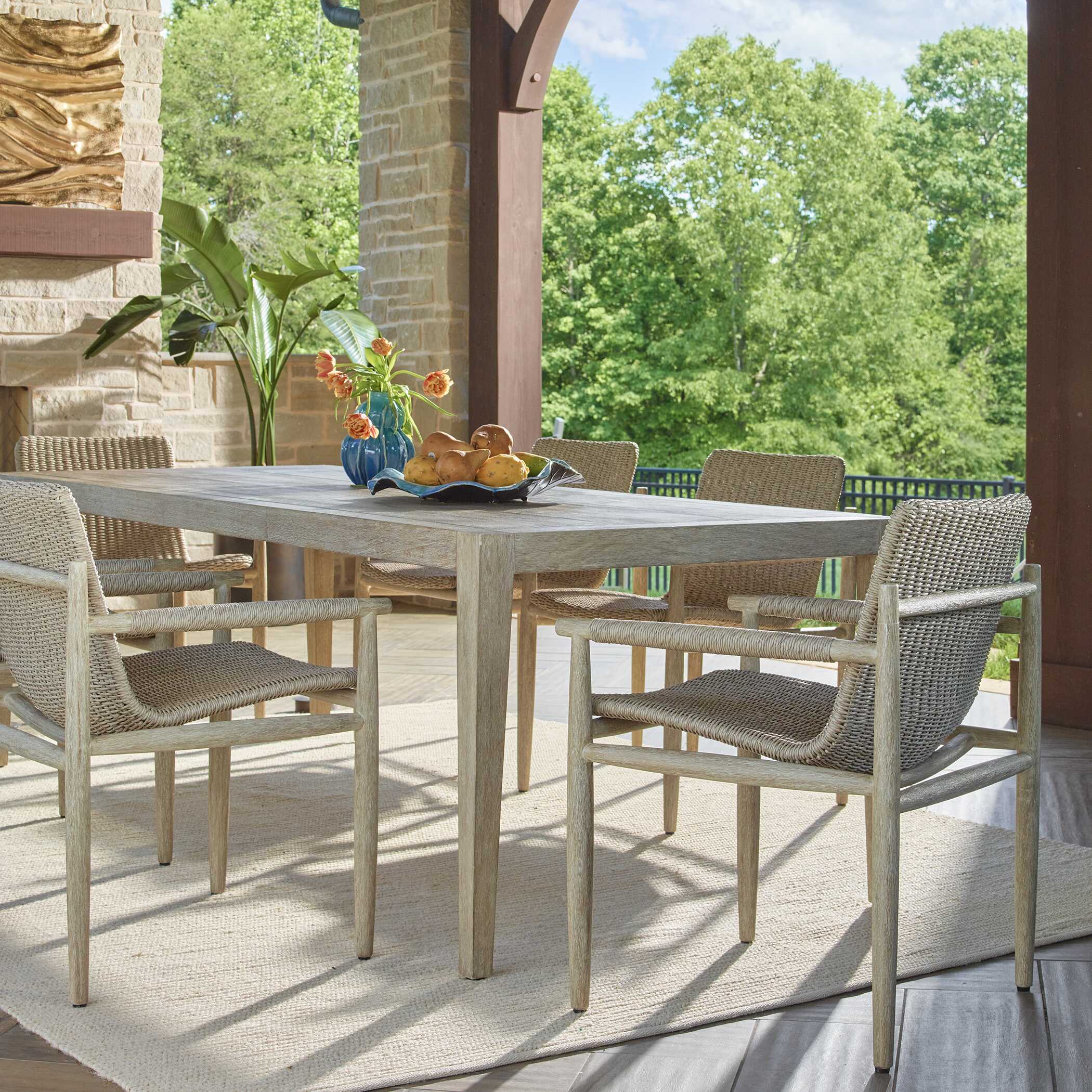 Uttermost Sumba Wicker Dining Chair - Thumbnail 3