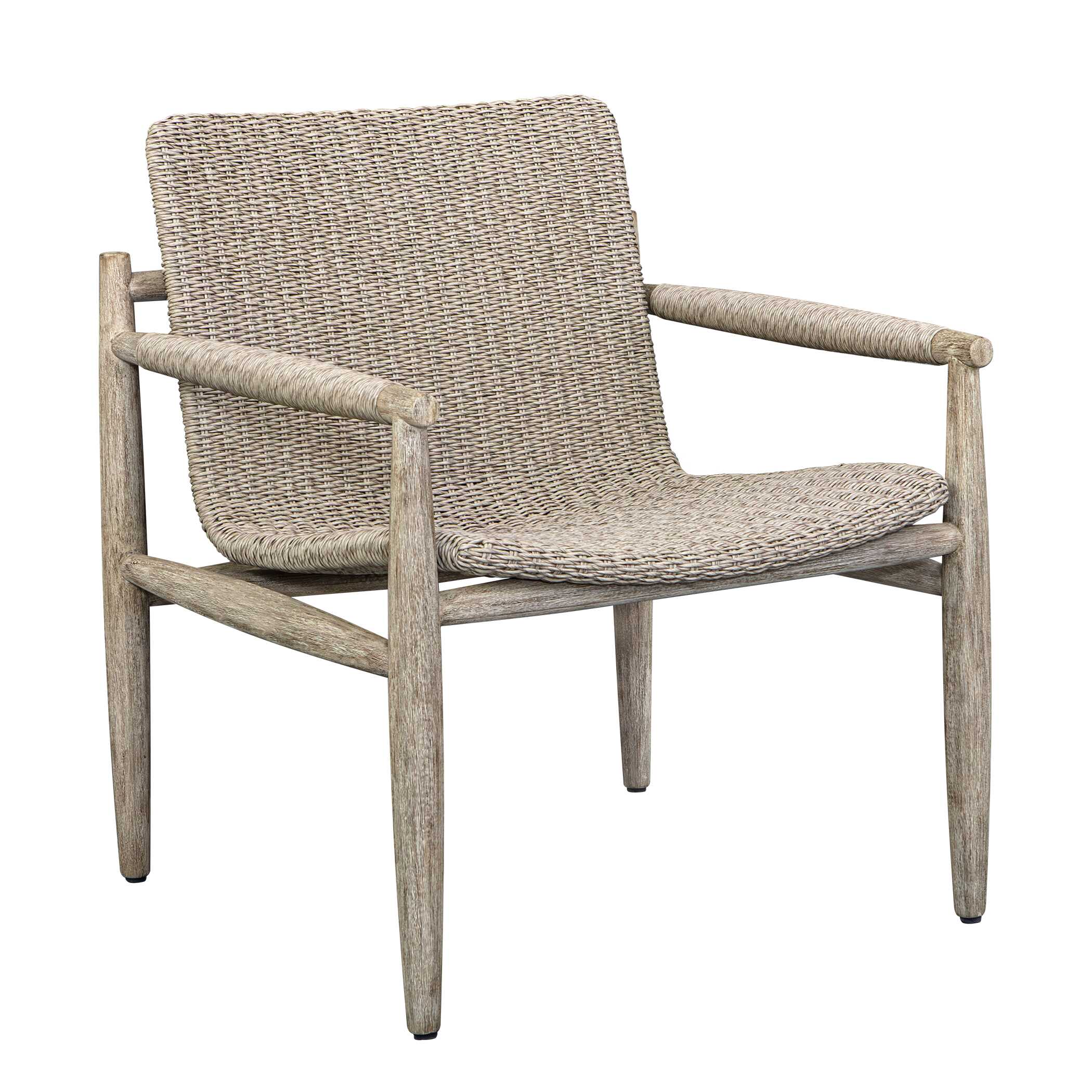 Sumba Wicker Outdoor Lounge Chair - Thumbnail 3