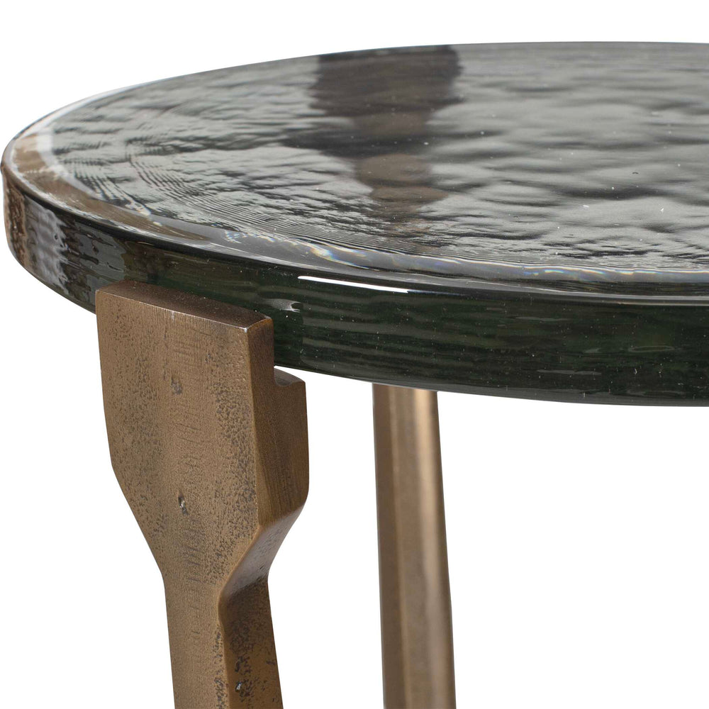 
                      
                        Bohdi Outdoor Brass Accent Table
                      
                    