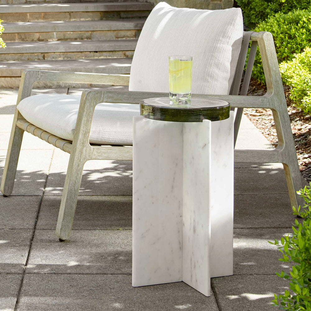 
                      
                        Olina Marble Outdoor Accent Table
                      
                    