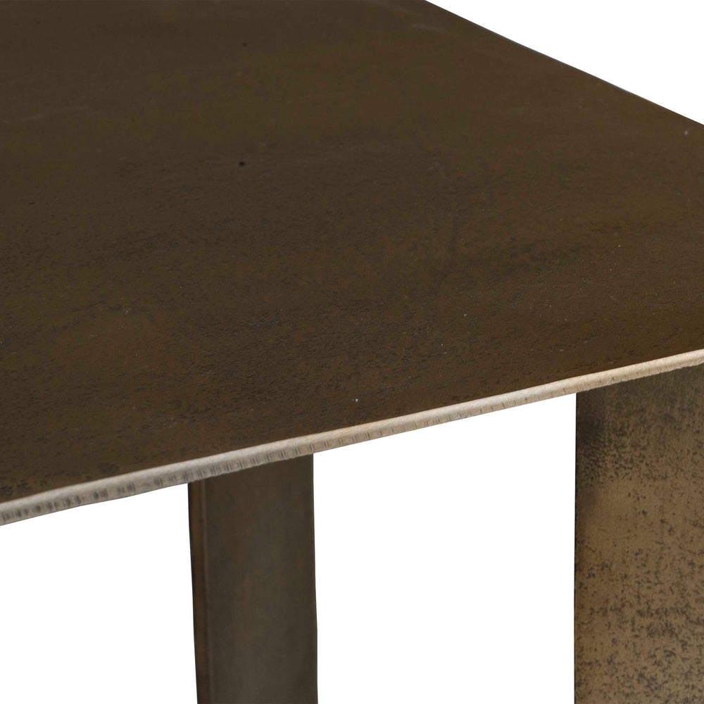 
                      
                        Reade Brass Outdoor Accent Table
                      
                    