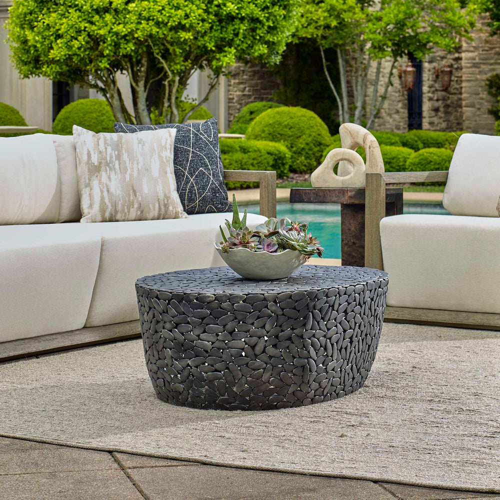 Rivington Outdoor Pebble Coffee Table