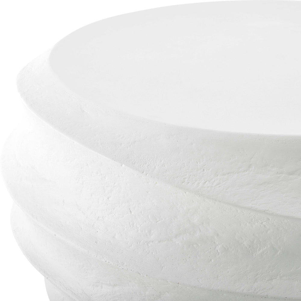 
                      
                        Winded Outdoor White Coffee Table
                      
                    