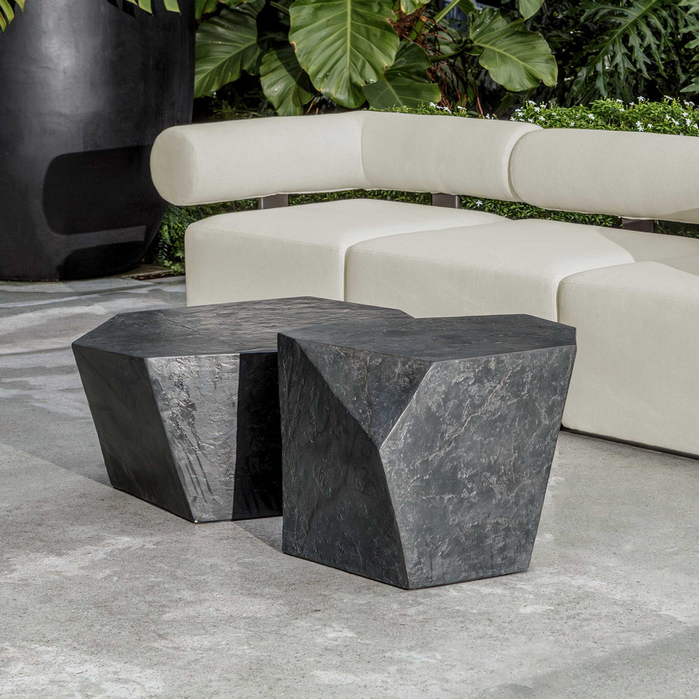 
                      
                        Bolster Back White Armless Outdoor Sofa
                      
                    