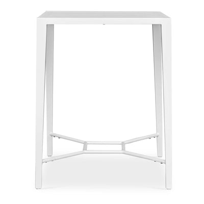 Montellano White Outdoor Bar Table