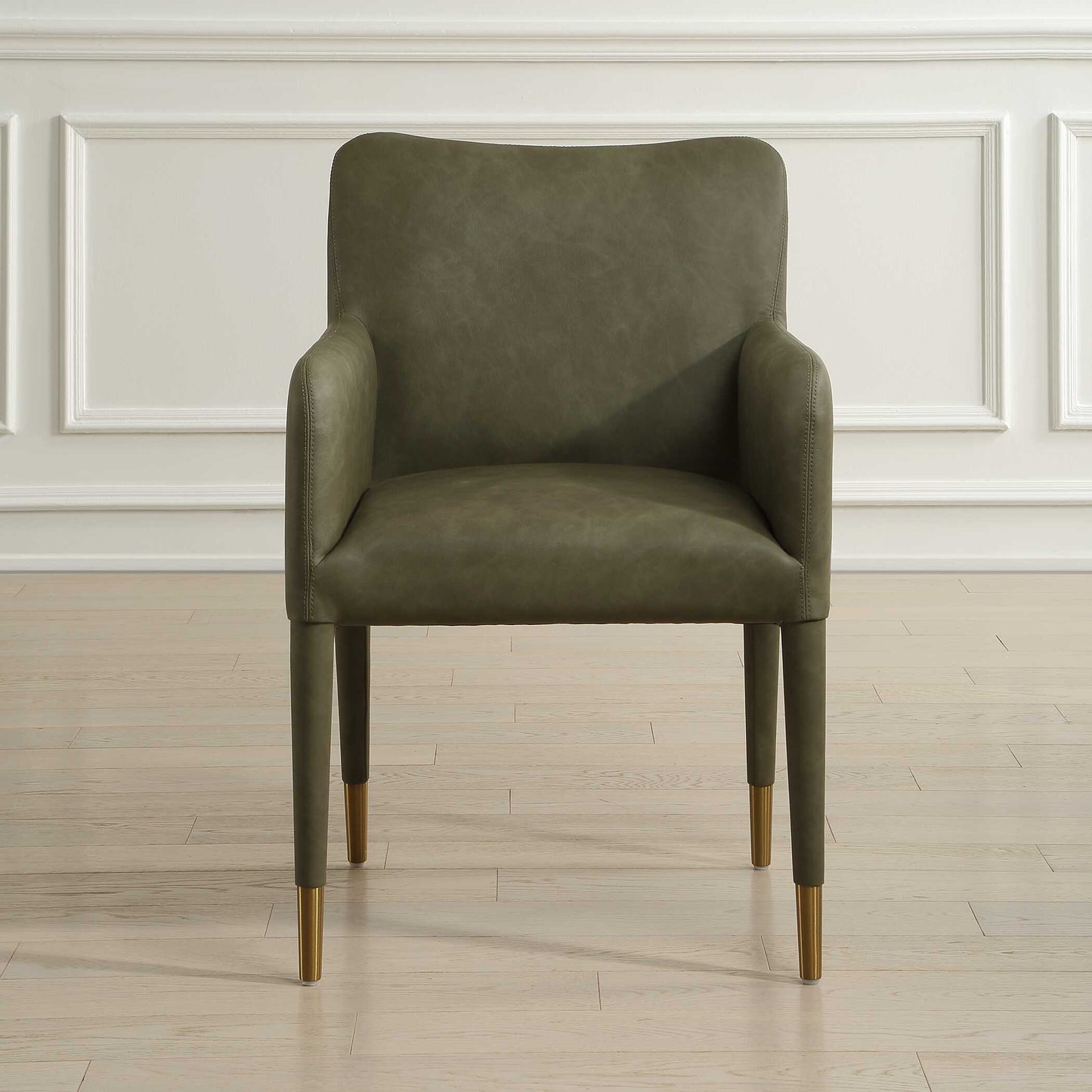 Uttermost Conifer Pine Dining Armchair