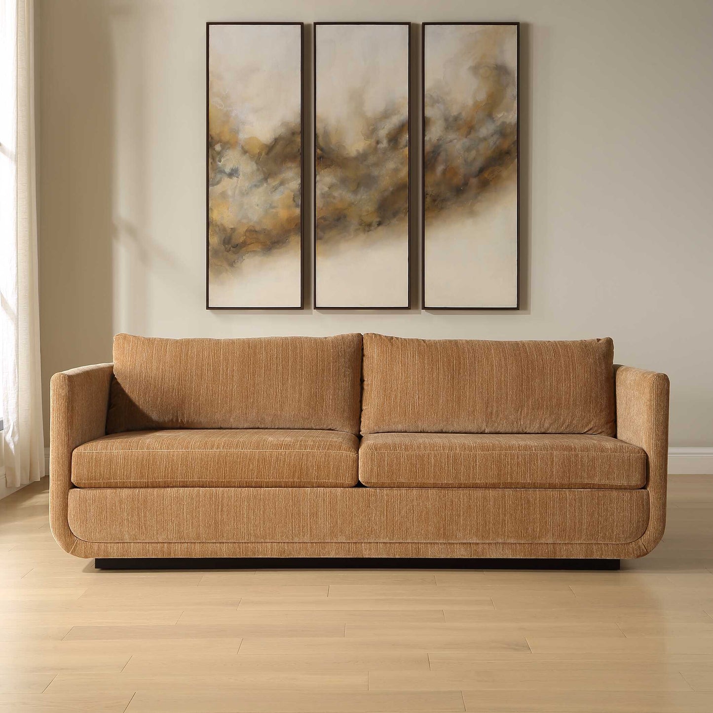 Uttermost Abound Ginger Sofa