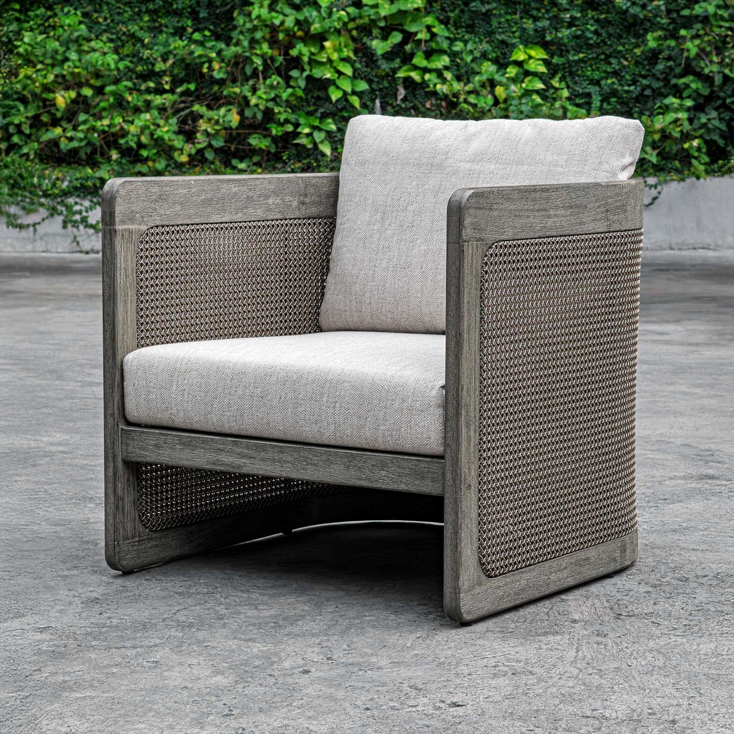 Uttermost Dartmoor Outdoor Barrel Chair