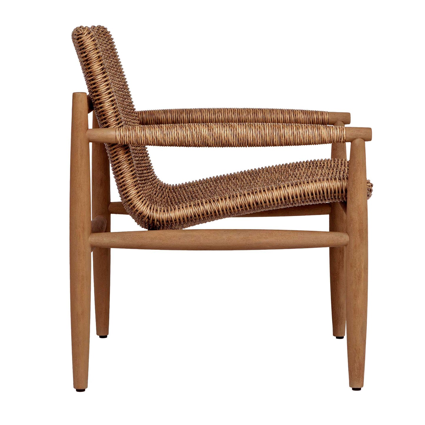Uttermost Sumba Golden Flax Outdoor Lounge Chair