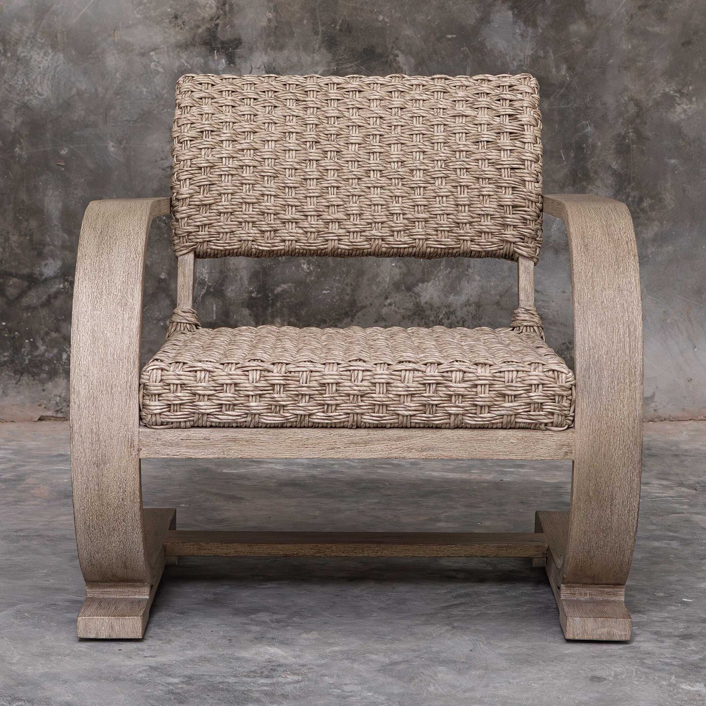 Uttermost Rehema Outdoor Wicker Lounge Chair