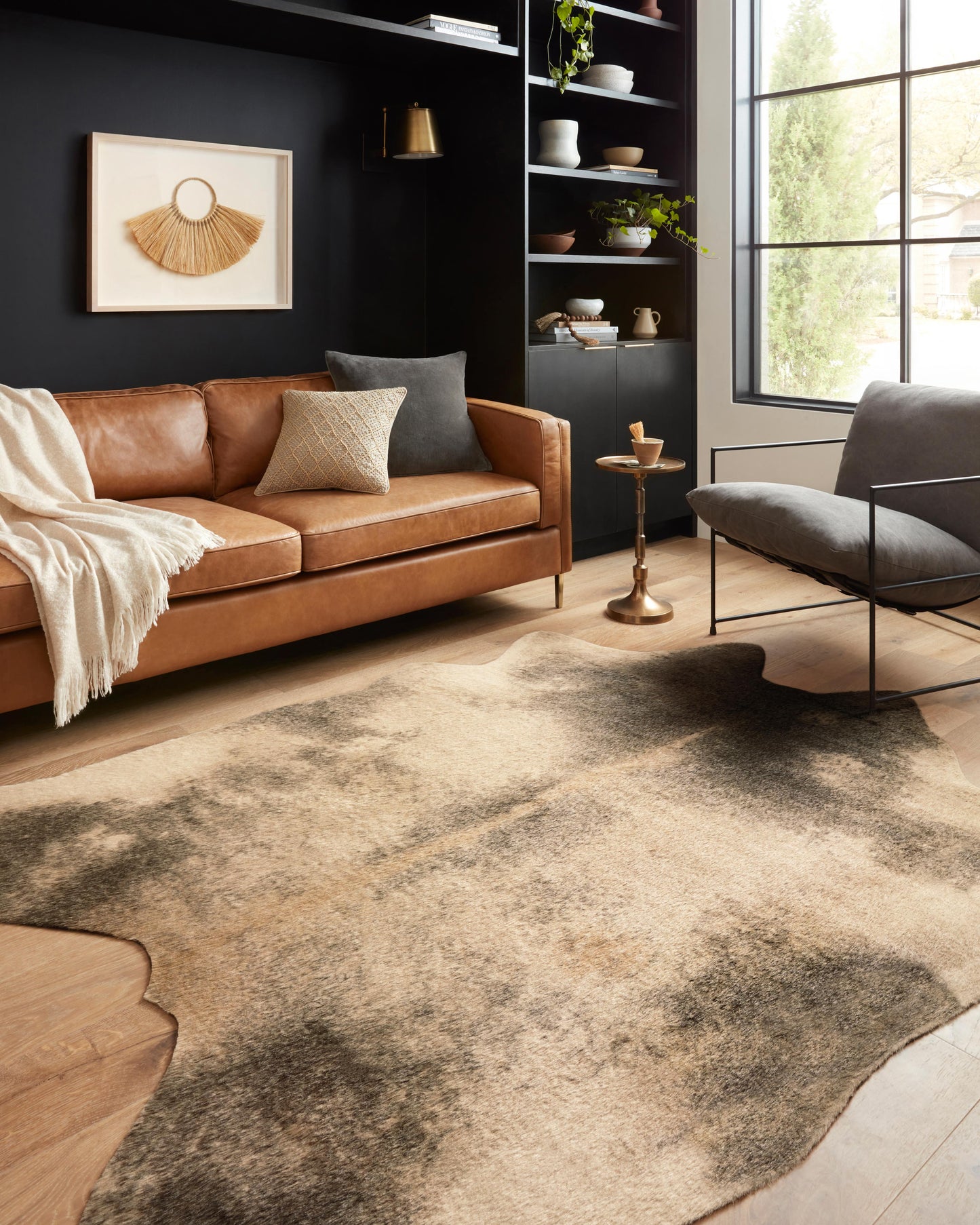 Loloi Grand Canyon Beige / Ash 5' x 6'-6" Area Rug