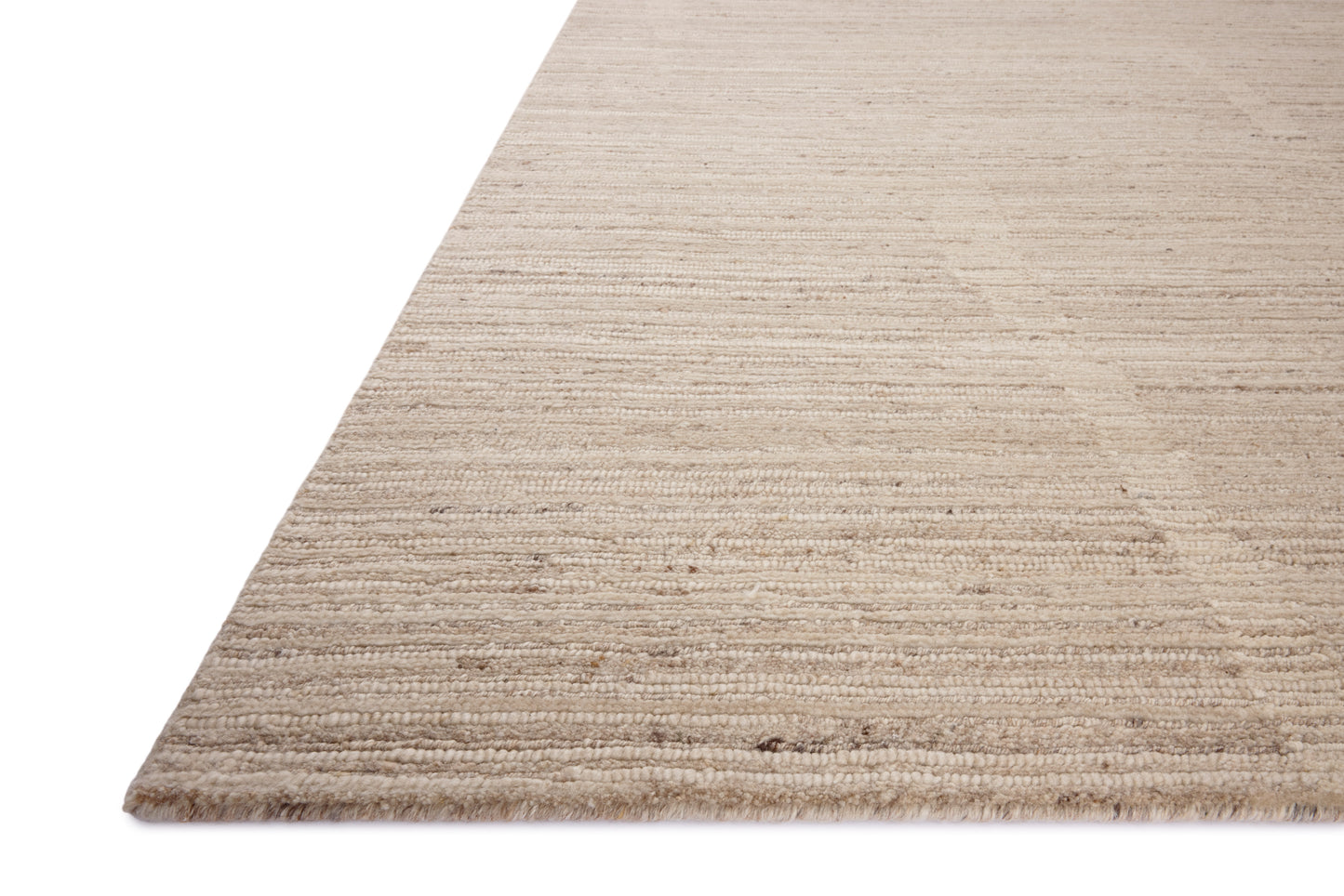 Loloi Greer Cream / Pebble 9'-6" x 13'-6" Area Rug