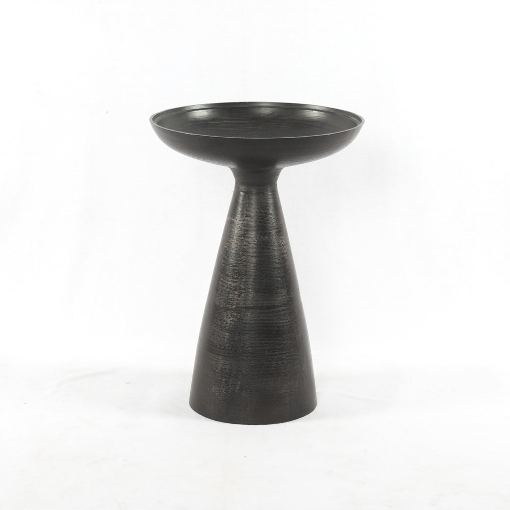 
                      
                        Marlow Mod Pedestal Table Brushed Bronze - Ash Glass
                      
                    