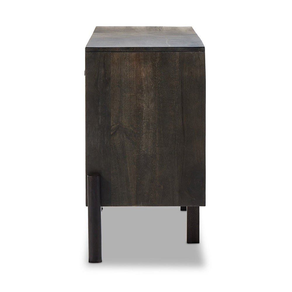 
                      
                        Reza Sideboard - Worn Black Parawood
                      
                    