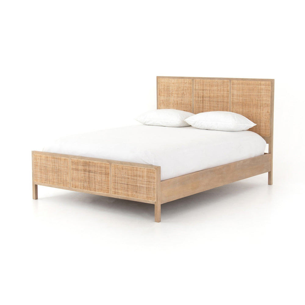 Sydney King Bed - Natural Mango
