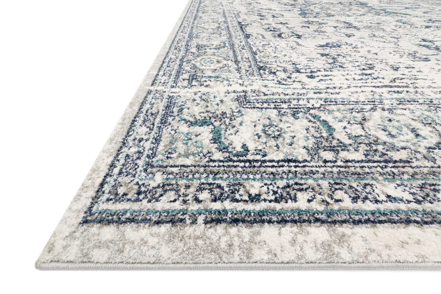 Loloi Joaquin Lt. Green / Blue 18" x 18" Sample Rug