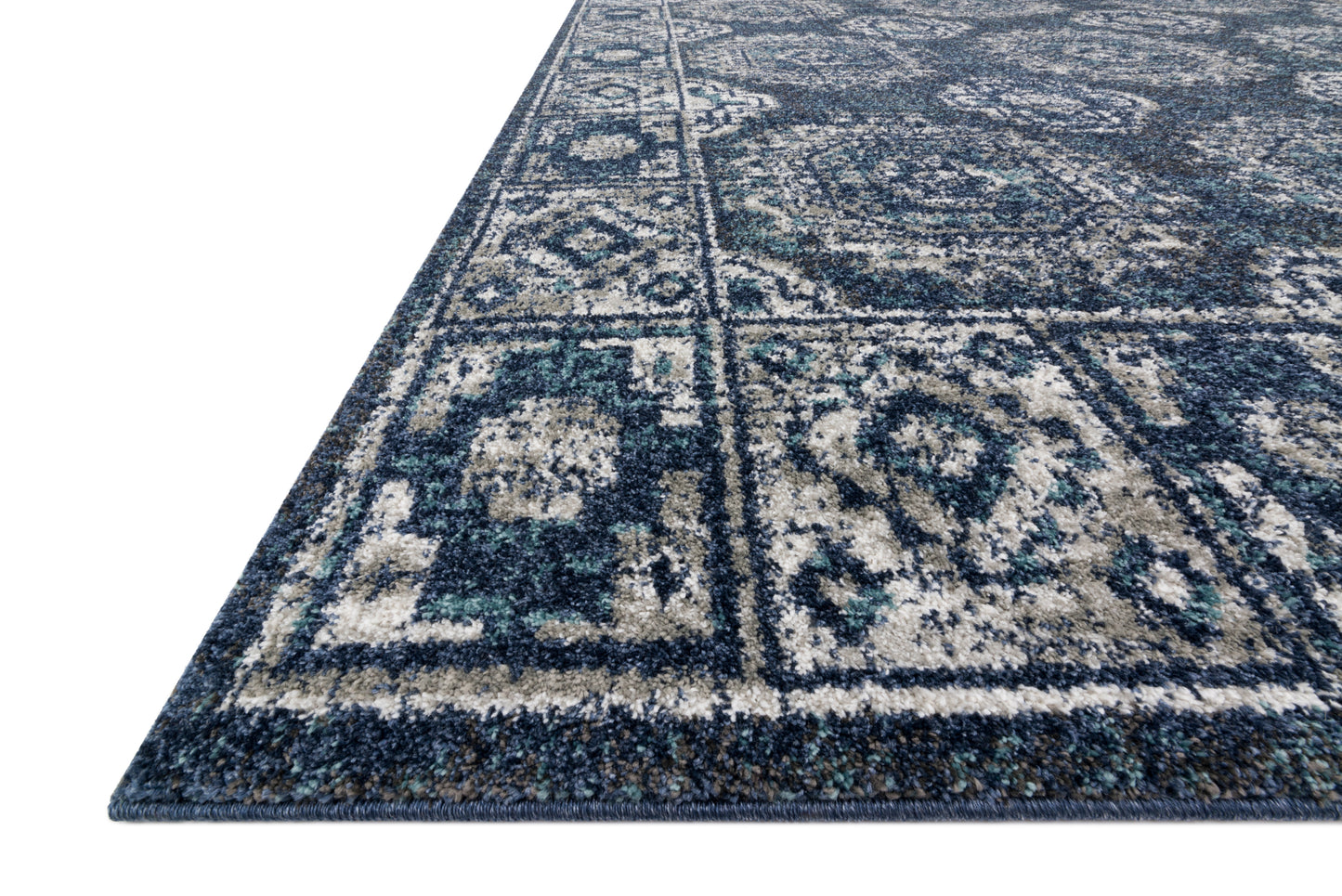 Loloi Joaquin Denim / Grey 2'-7" x 4' Accent Rug