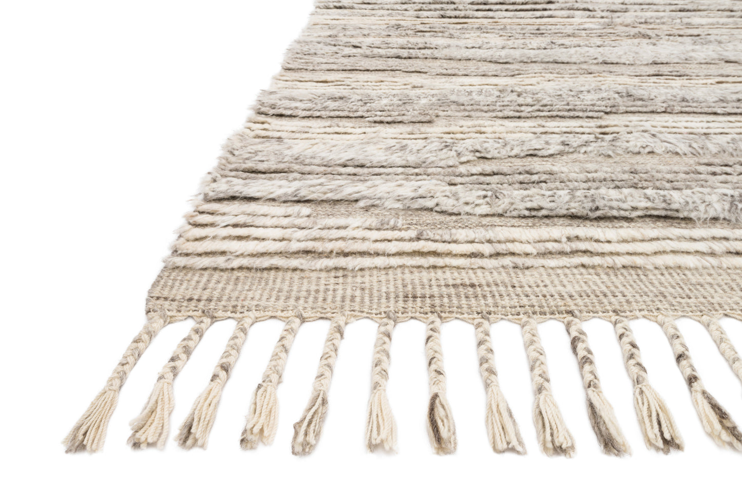 Loloi Khalid Natural / Ivory 4'-0" x 6'-0" Accent Rug