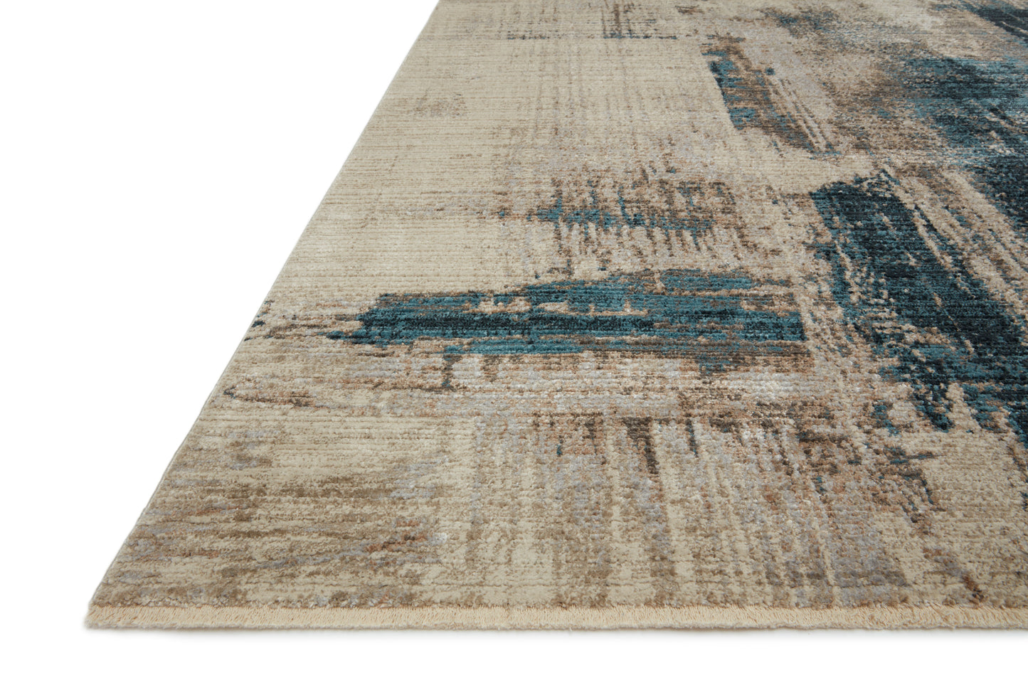 Loloi Leigh Slate / Denim 4'-0" x 5'-5" Accent Rug
