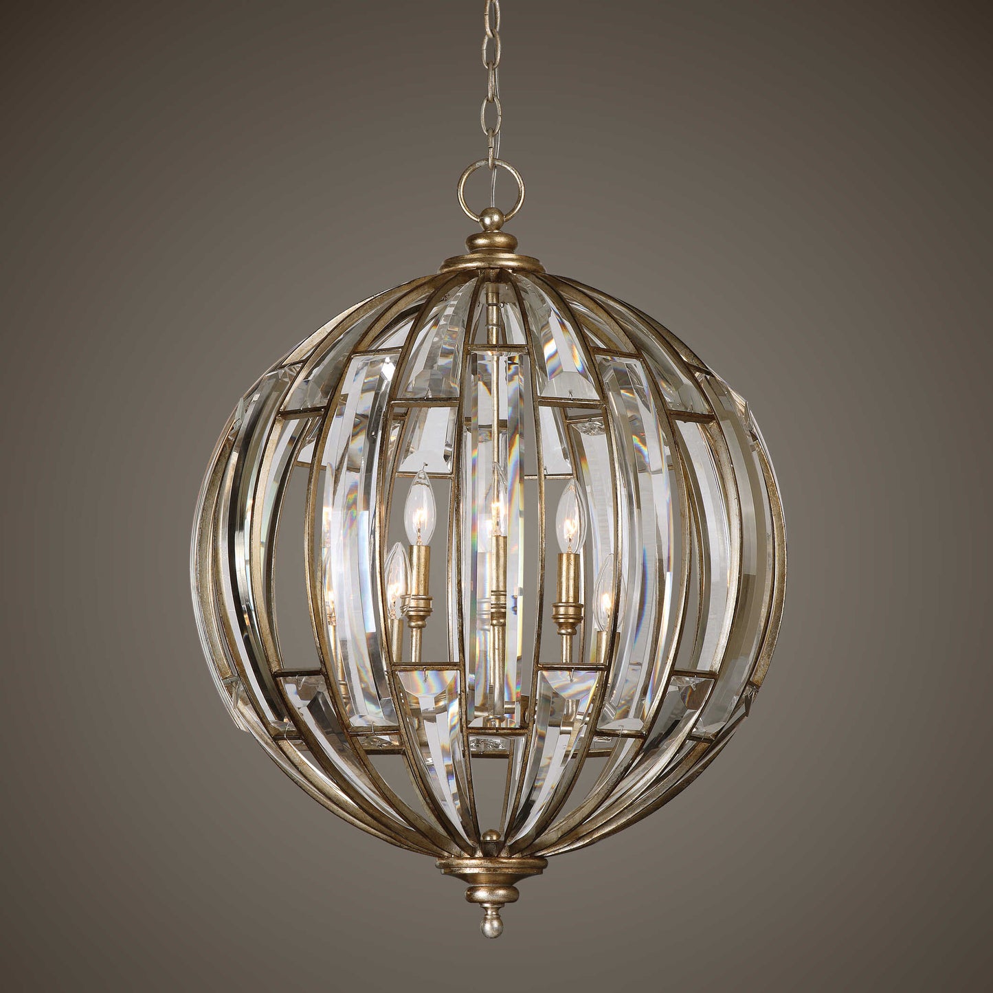 Uttermost Vicentina 6 Light Sphere Pendant